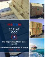 Notre zone d'activité pour ce service Logistique avec entreposage et manutention